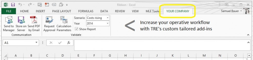 Excel Ribbon Example